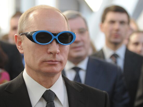 Prime Minister Vladimir Putin visits Siberian Federal District