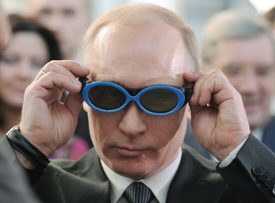 Prime Minister Vladimir Putin visits Siberian Federal District