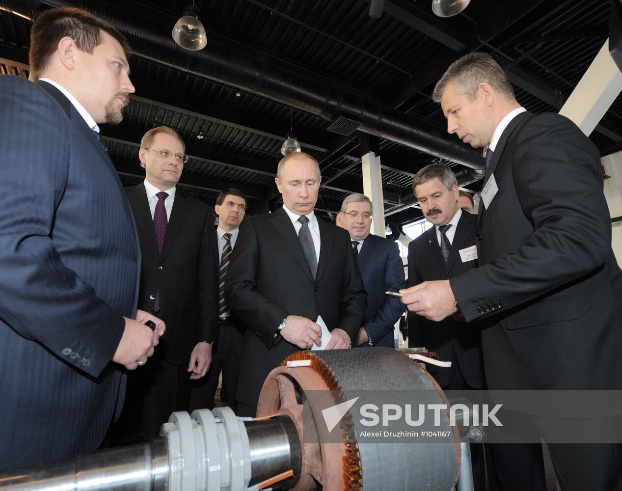 Prime Minister Vladimir Putin visits Siberian Federal District