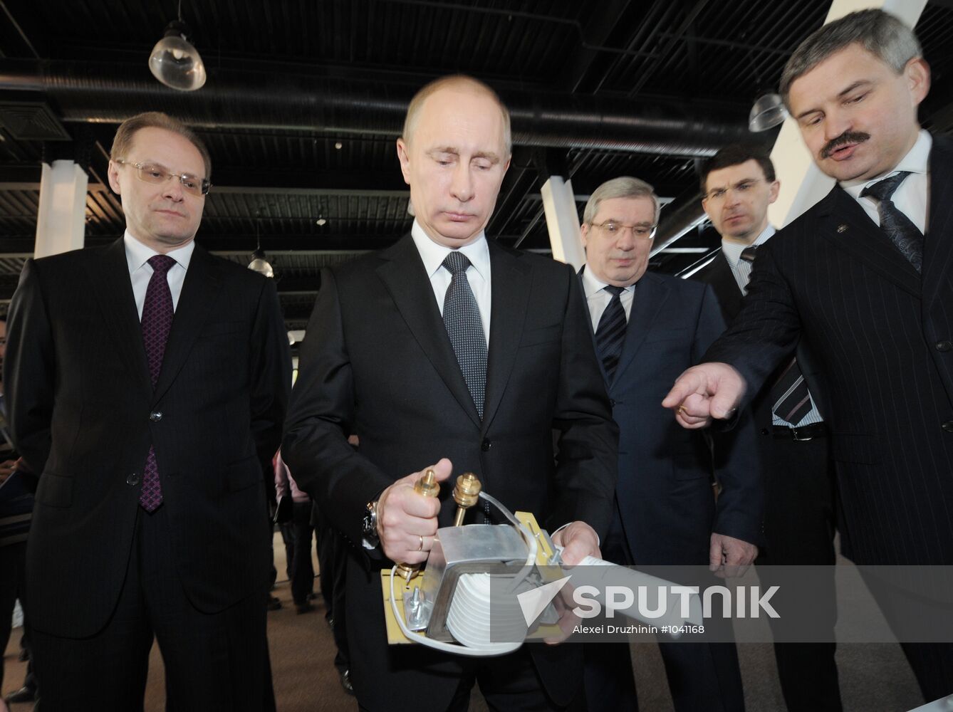 Prime Minister Vladimir Putin visits Siberian Federal District