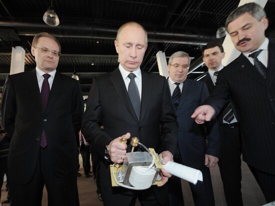 Prime Minister Vladimir Putin visits Siberian Federal District