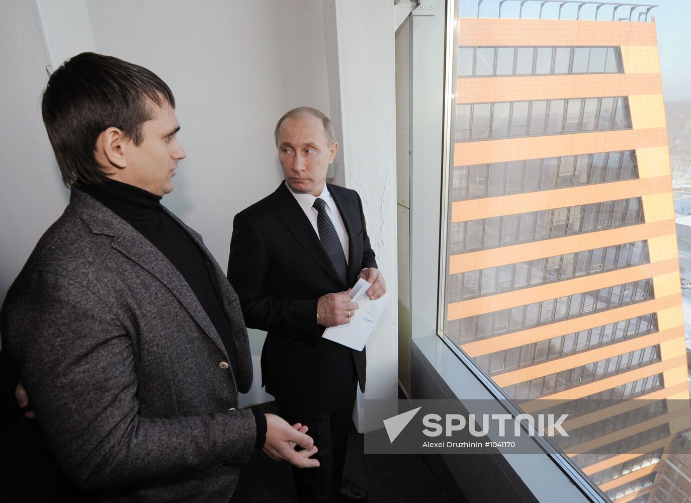 Prime Minister Vladimir Putin visits Siberian Federal District