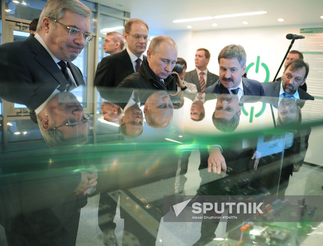 Prime Minister Vladimir Putin visits Siberian Federal District
