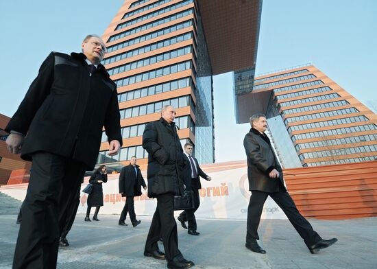Prime Minister Vladimir Putin visits Siberian Federal District