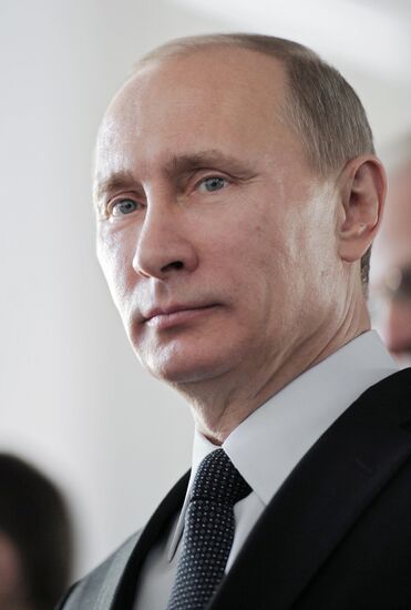 Prime Minister Vladimir Putin visits Siberian Federal District