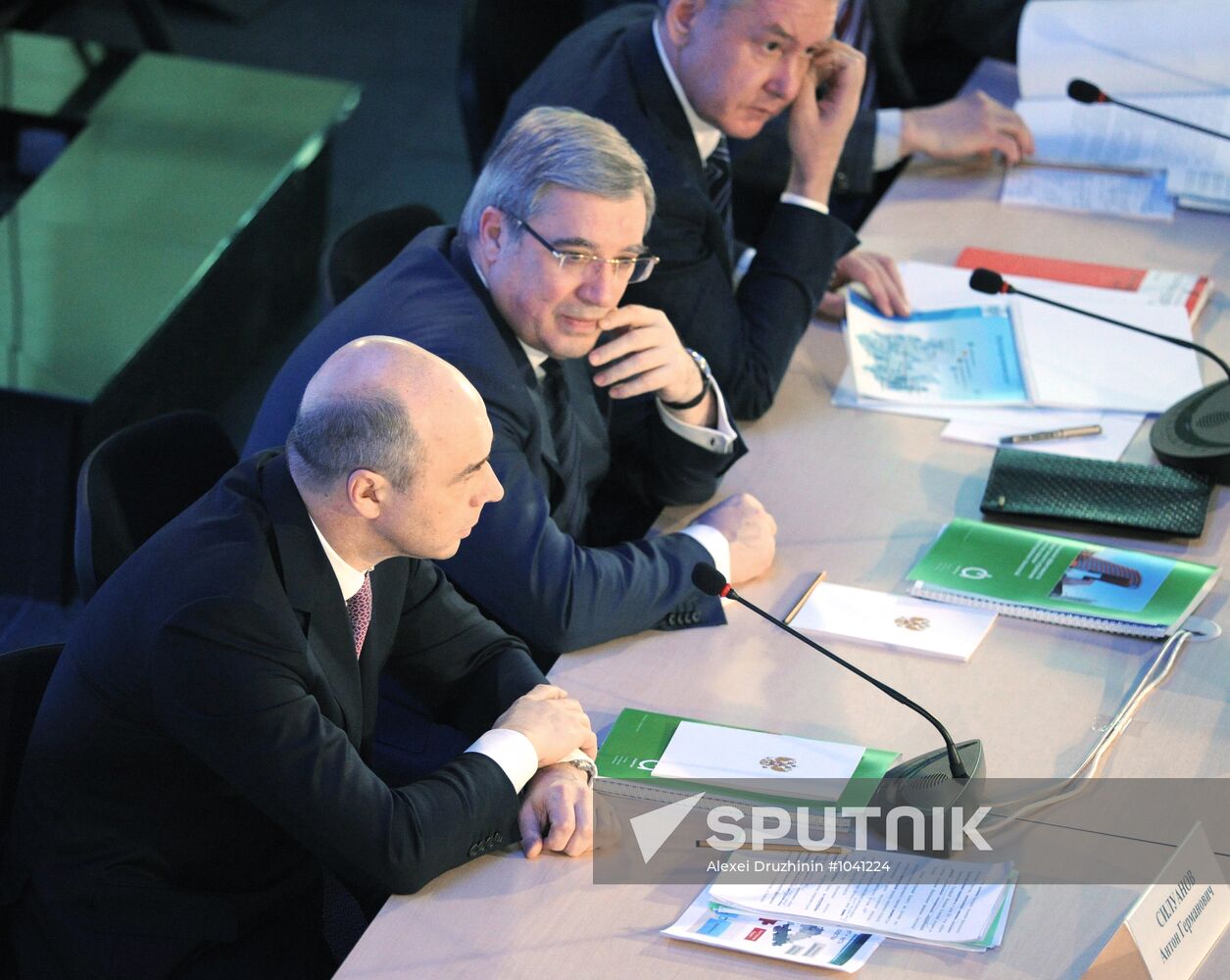 Prime Minister Vladimir Putin visits Siberian Federal District