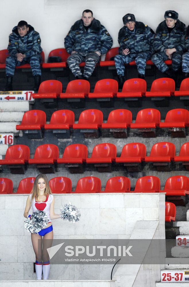 Ice Hockey. KHL. CSKA (Moscow) vs. Barys (Astana)