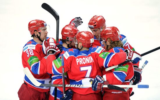 Ice Hockey. KHL. CSKA (Moscow) vs. Barys (Astana)