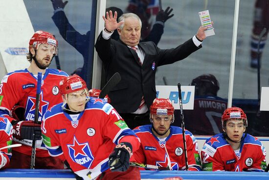 Ice Hockey. KHL. CSKA (Moscow) vs. Barys (Astana)