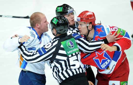 Ice Hockey. KHL. CSKA (Moscow) vs. Barys (Astana)