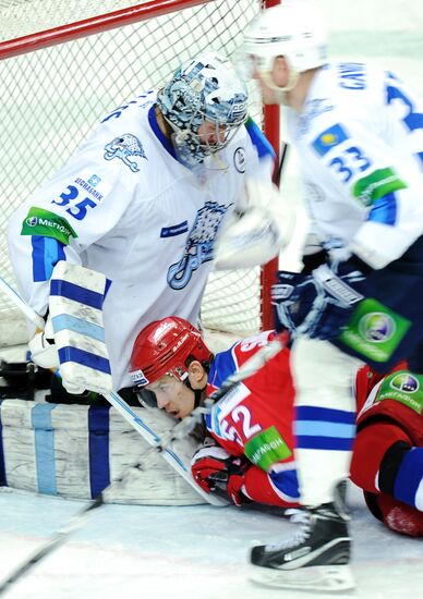 Ice Hockey. KHL. CSKA (Moscow) vs. Barys (Astana)