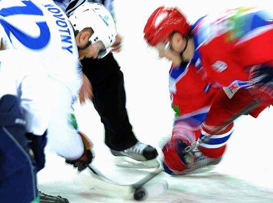 Ice Hockey. KHL. CSKA (Moscow) vs. Barys (Astana)