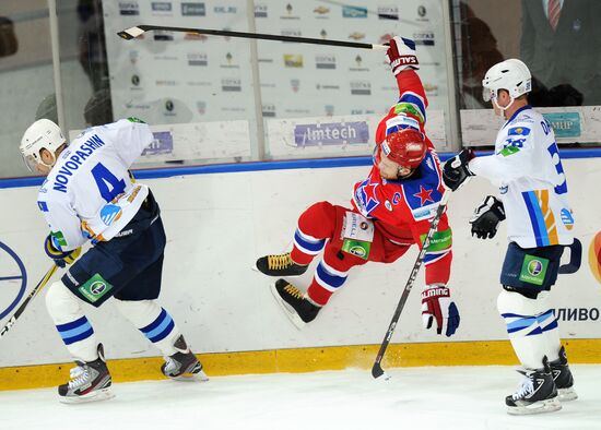 Ice Hockey. KHL. CSKA (Moscow) vs. Barys (Astana)