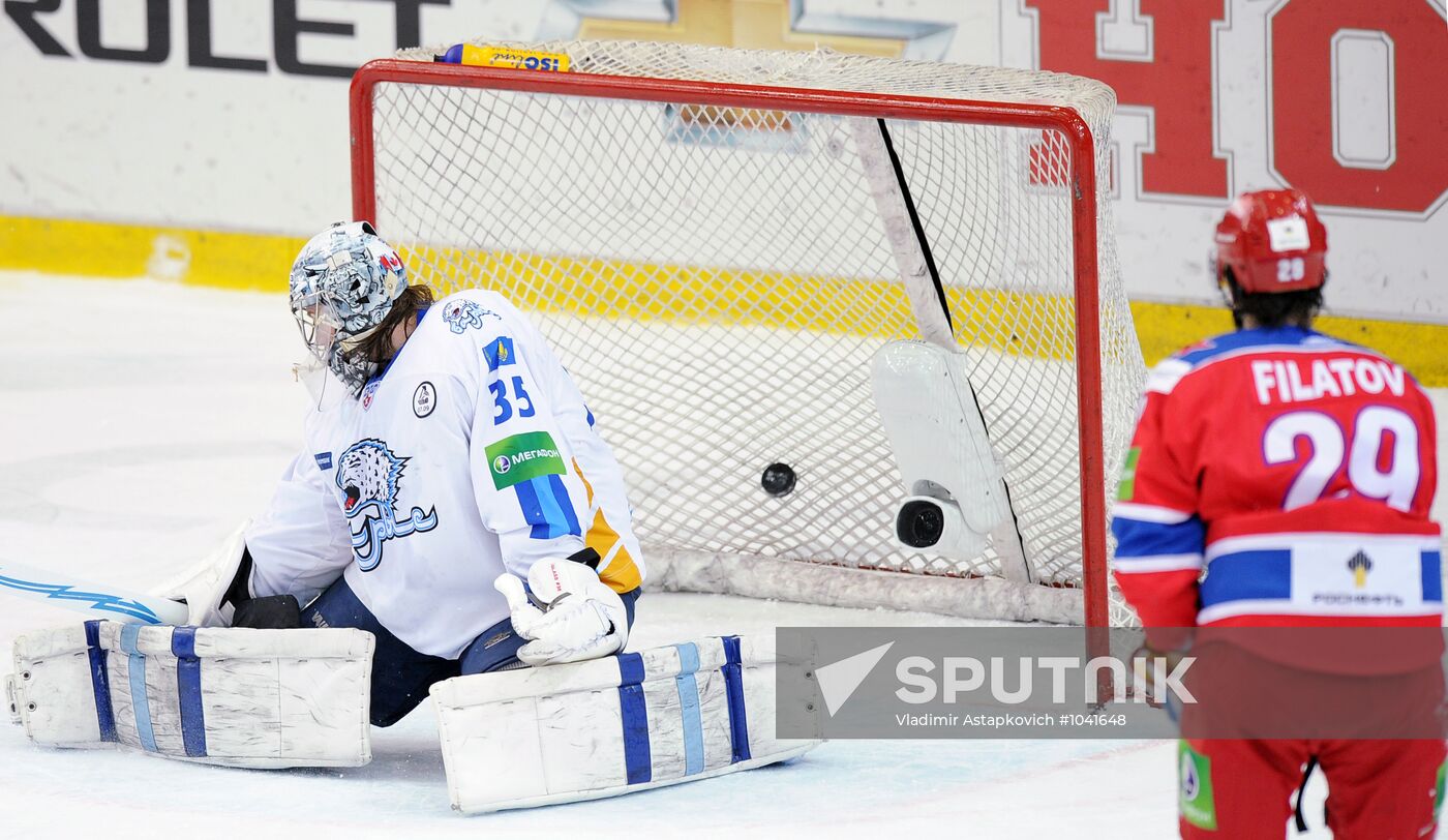 Ice Hockey. KHL. CSKA (Moscow) vs. Barys (Astana)