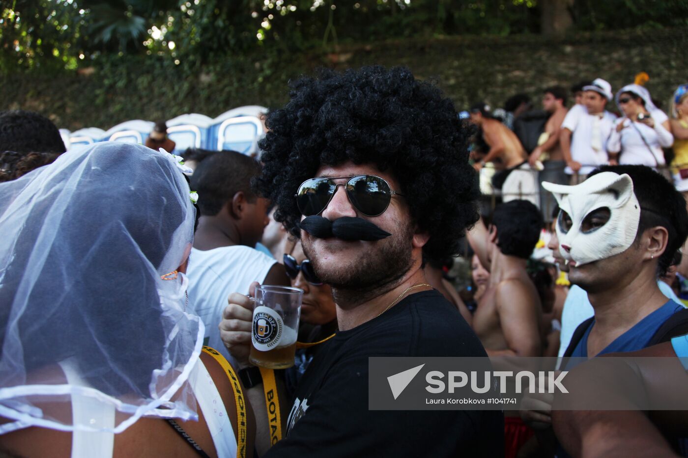 Street carnival in Rio de Janeiro