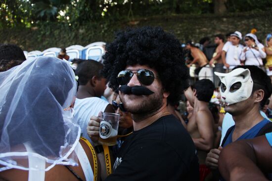 Street carnival in Rio de Janeiro
