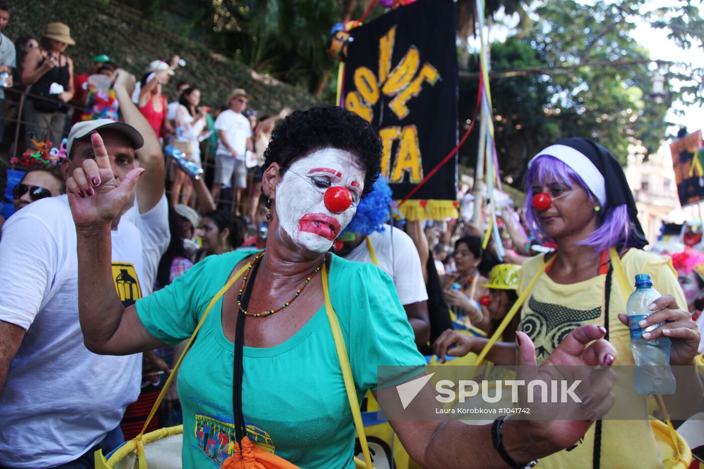 Street carnival in Rio de Janeiro