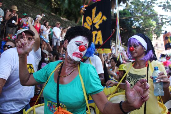 Street carnival in Rio de Janeiro