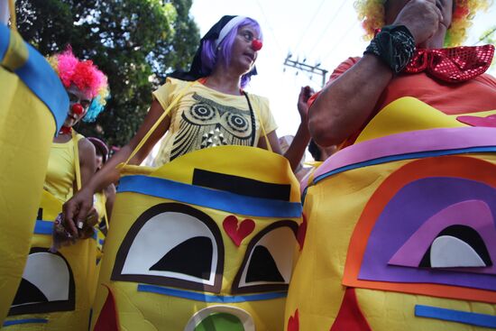 Street carnival in Rio de Janeiro