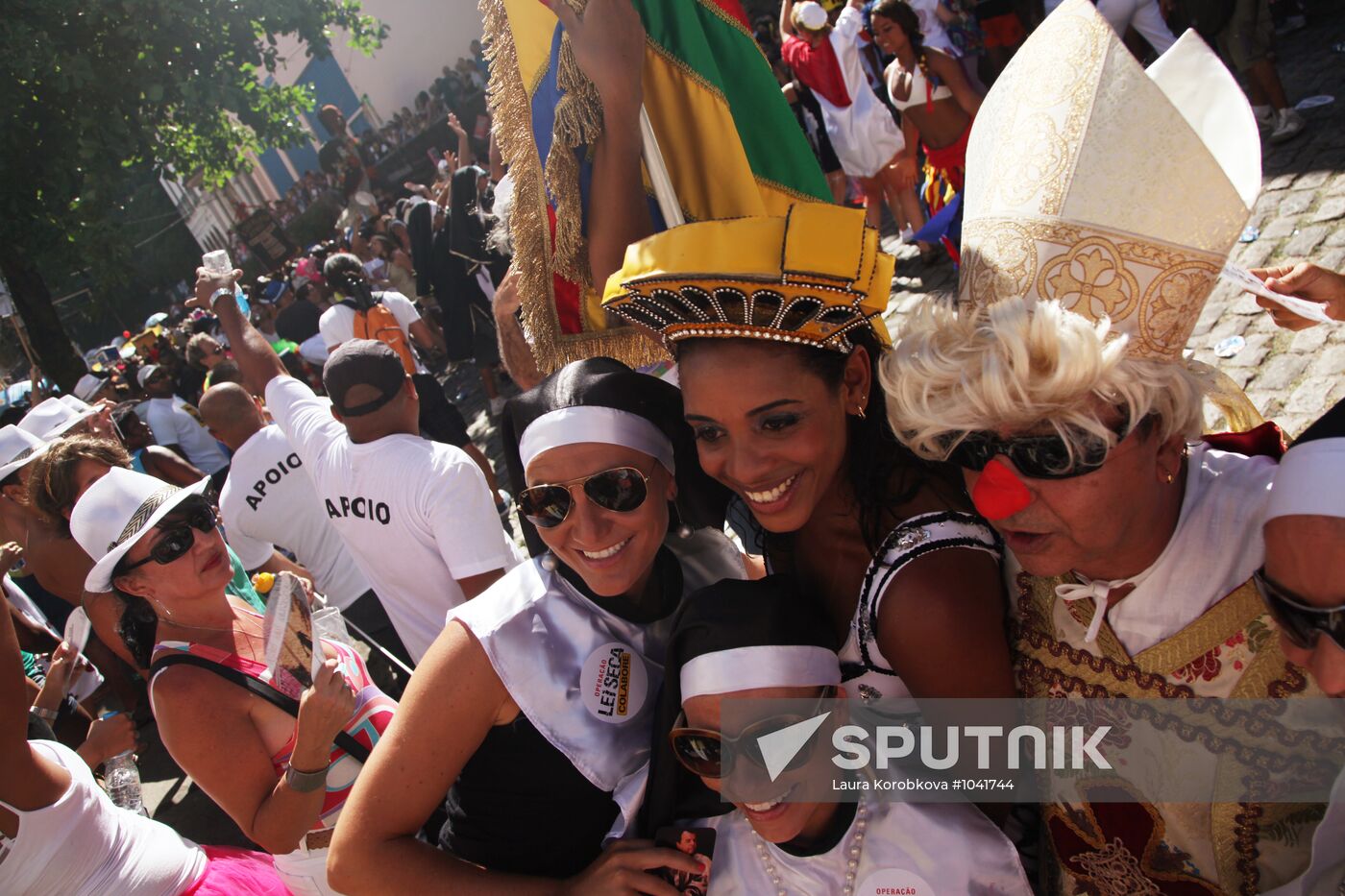 Street carnival in Rio de Janeiro