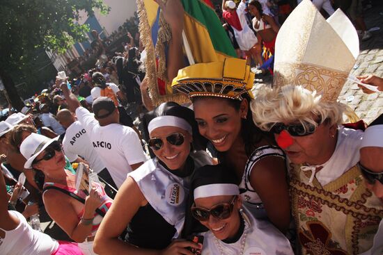 Street carnival in Rio de Janeiro