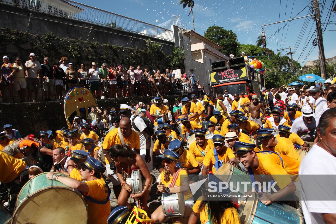 Street carnival in Rio de Janeiro