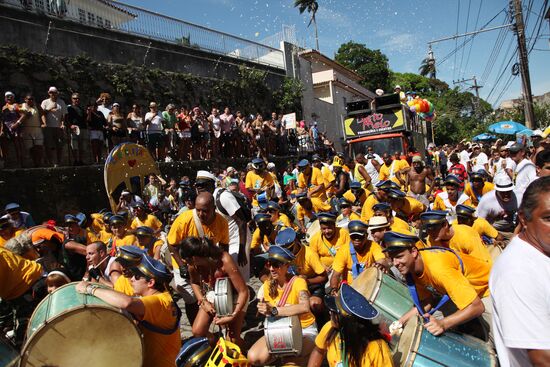 Street carnival in Rio de Janeiro