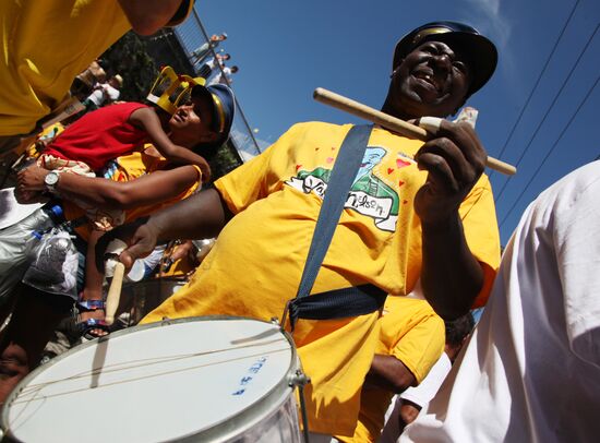 Street carnival in Rio de Janeiro