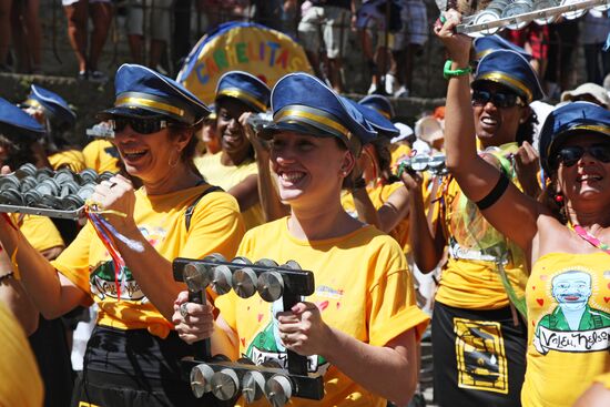 Street carnival in Rio de Janeiro