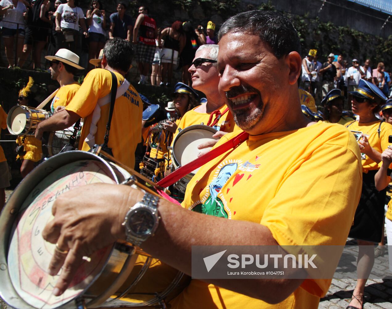 Street carnival in Rio de Janeiro