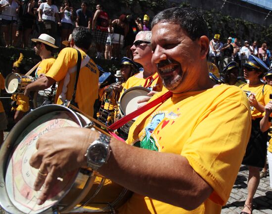 Street carnival in Rio de Janeiro