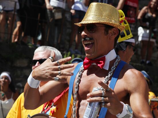 Street carnival in Rio de Janeiro