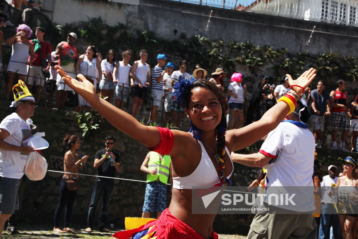 Street carnival in Rio de Janeiro