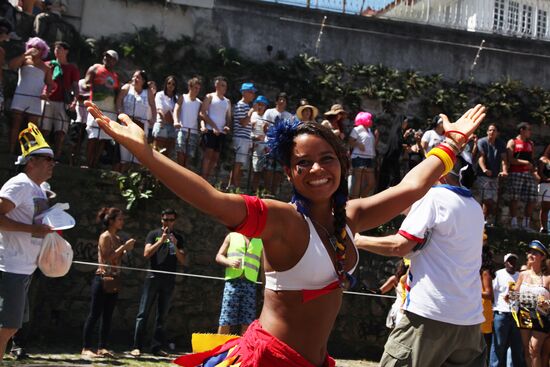 Street carnival in Rio de Janeiro