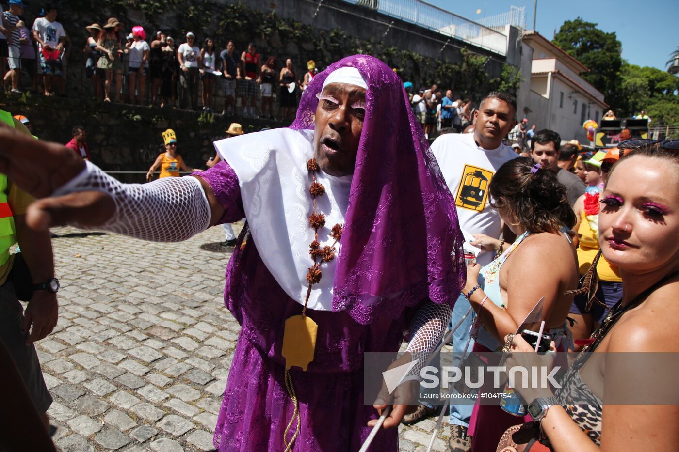 Street carnival in Rio de Janeiro