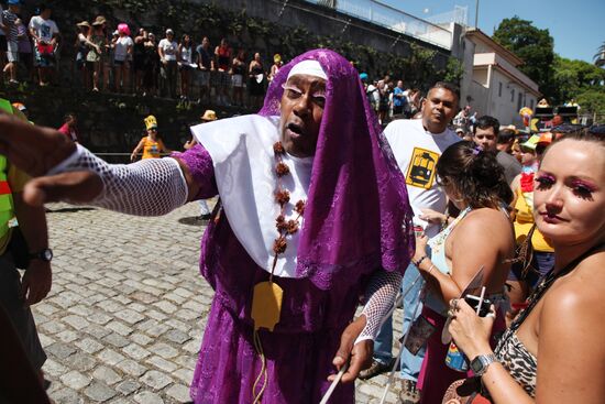 Street carnival in Rio de Janeiro