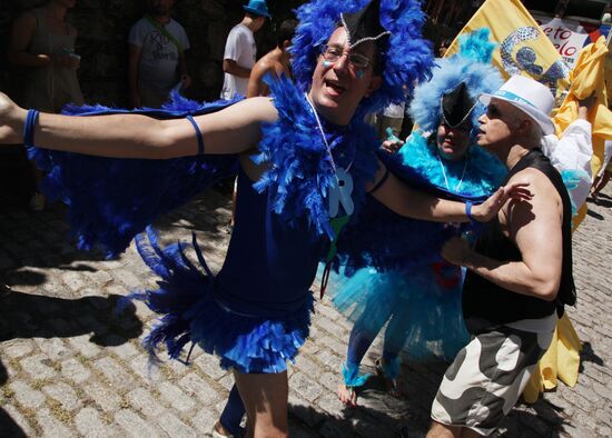Street carnival in Rio de Janeiro