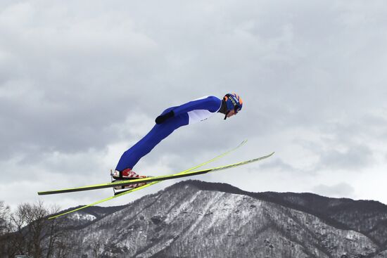 Russkiye Gorki springboard complex in Krasnaya Polyana opened