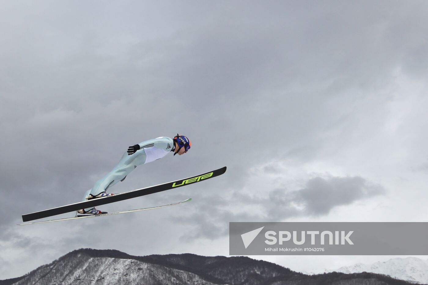 Opening of ski jumping complex Russian Hills in Krasnaya Polyana