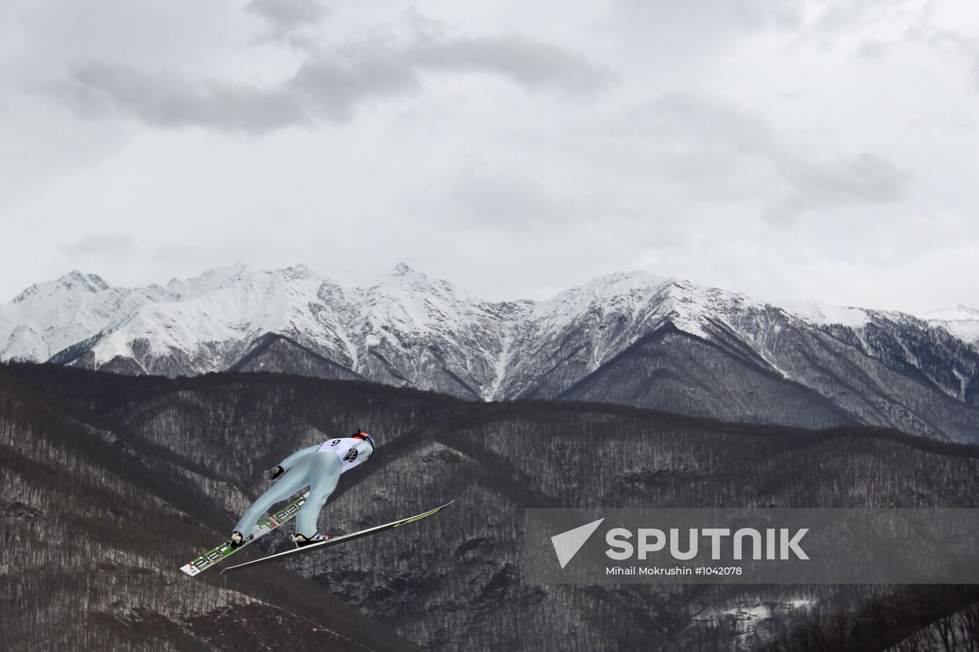 Opening of ski jumping complex Russian Hills in Krasnaya Polyana