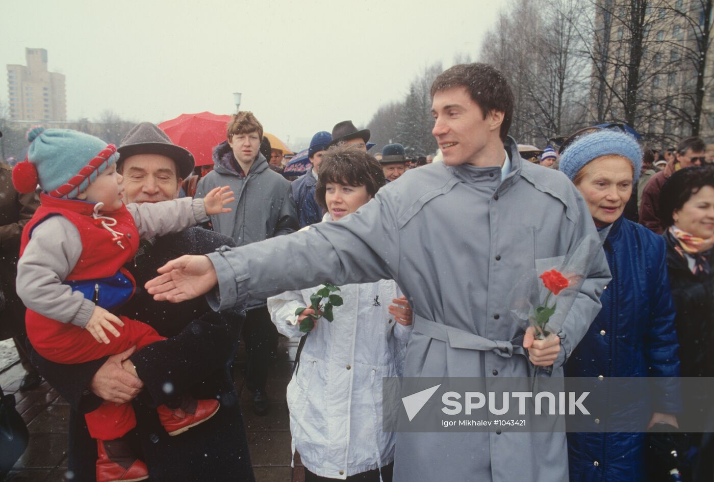 Cosmonaut Sergei Krikalev