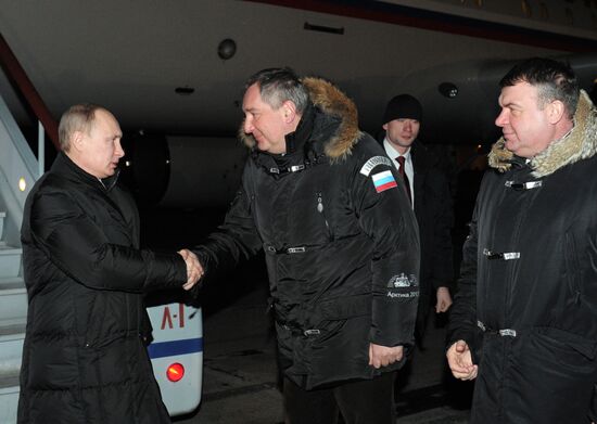 Vladimir Putin on working visit to Far Eastern Federal District