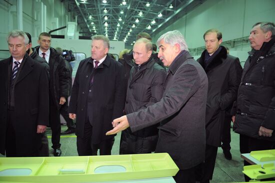Vladimir Putin on working visit to Far Eastern Federal District