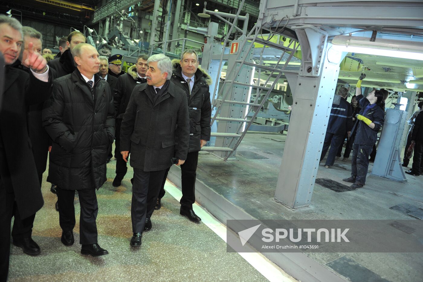 Vladimir Putin on working visit to Far Eastern Federal District