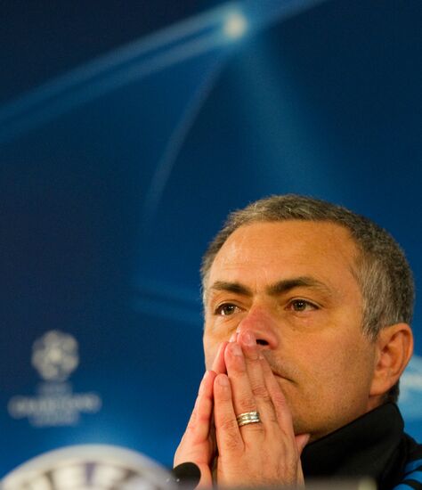 UEFA Champions League. Real Madrid holds training session