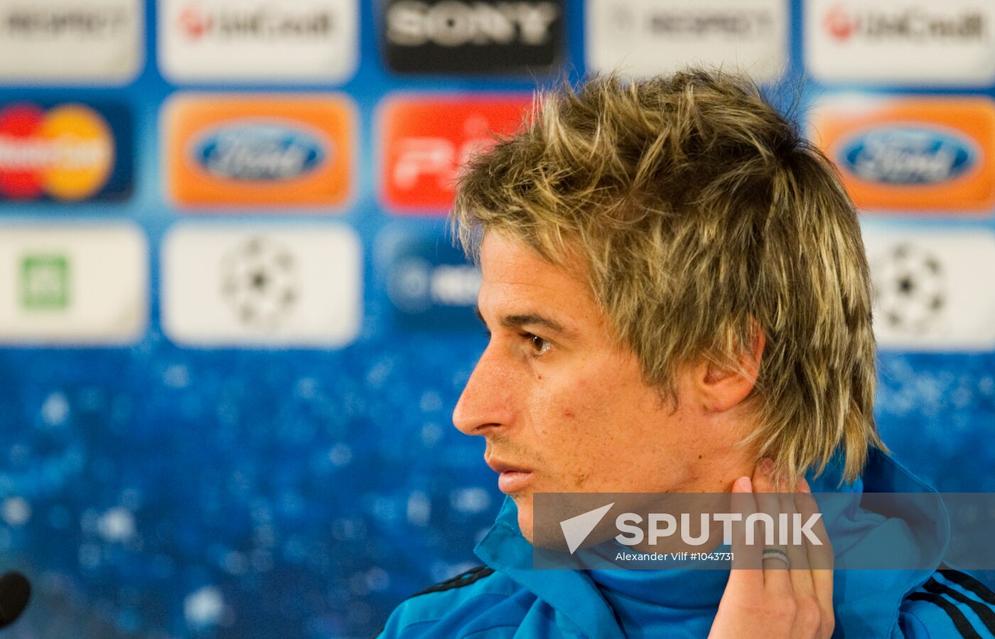 UEFA Champions League. Real Madrid holds training session