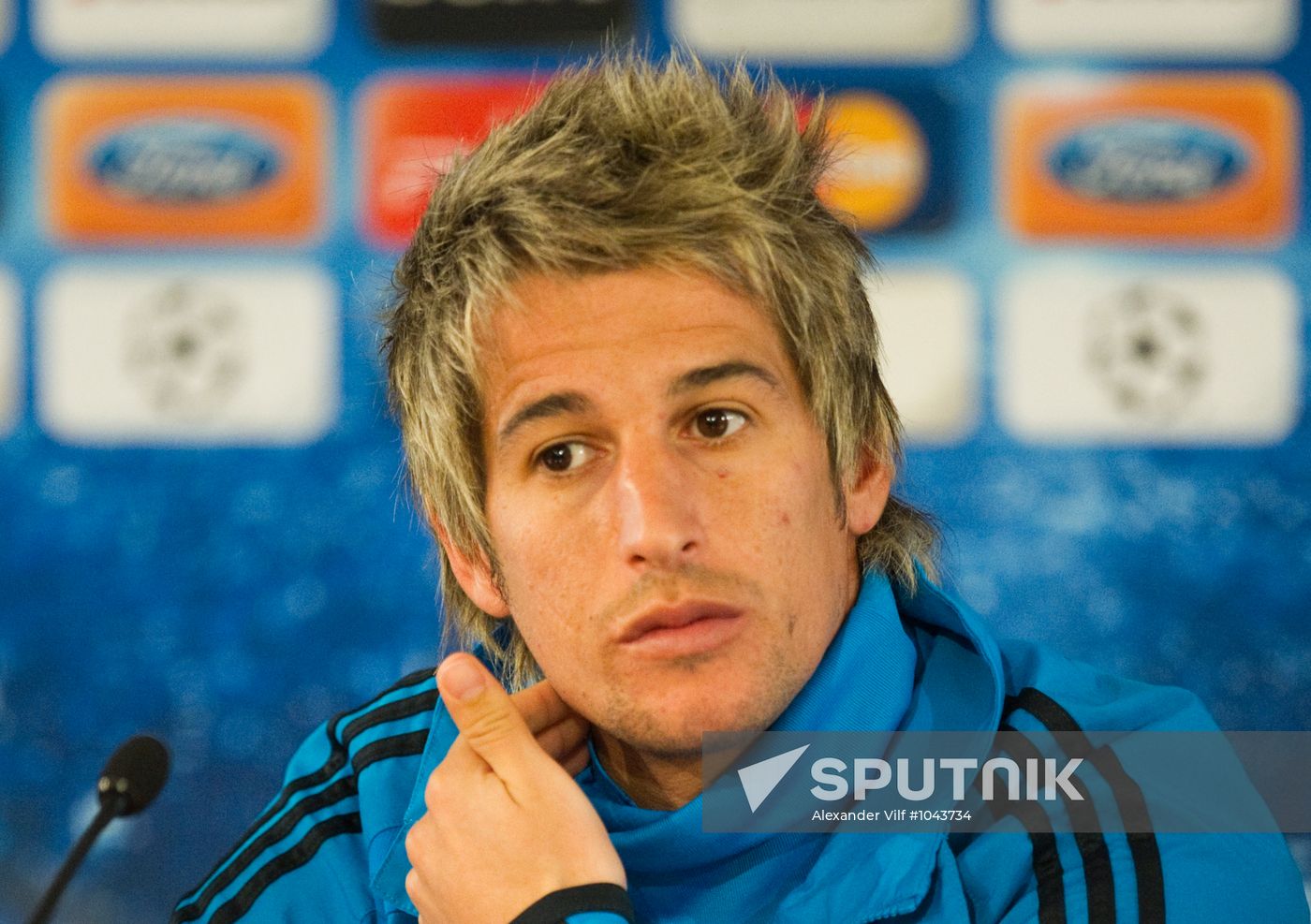 UEFA Champions League. Real Madrid holds training session