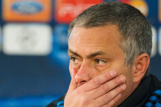 UEFA Champions League. Real Madrid holds training session