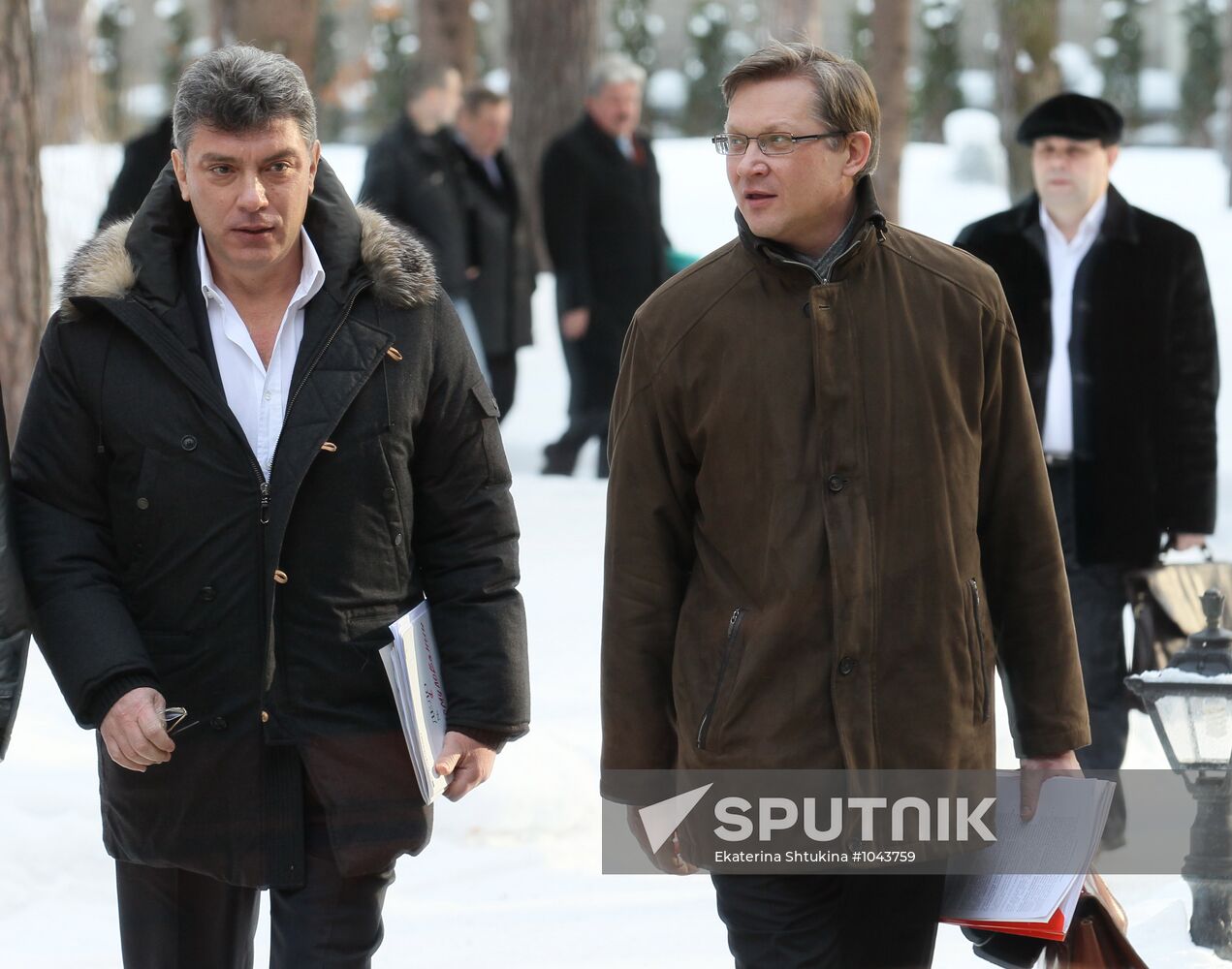 Dmitry Medvedev meets with leaders of unregistered parties