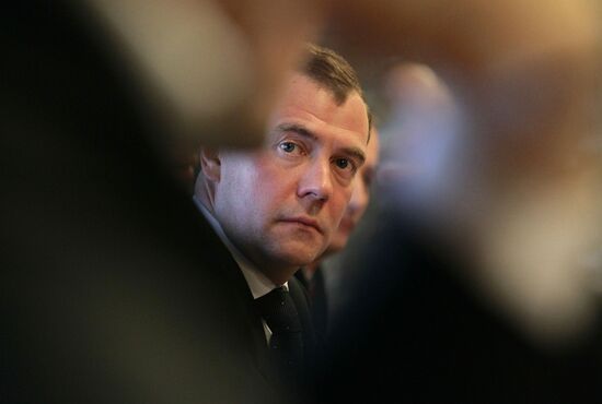 Dmitry Medvedev meets with leaders of non-registered parties